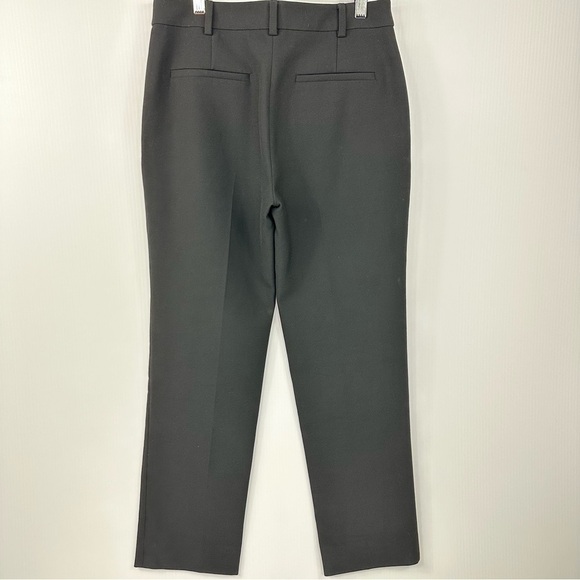 DIANE von FURSTENBERG Trouser Pants Sz 4 Black Straight - Picture 5 of 17